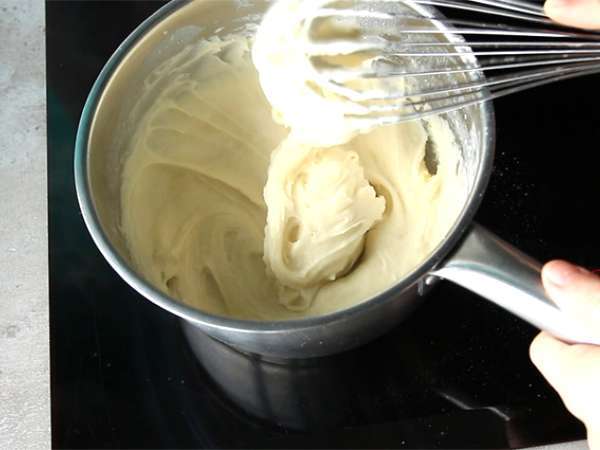 Füstölt lazac és fromage frais szuflé - Előkészítés lépés 1