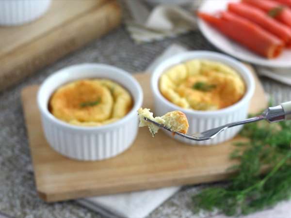 Füstölt lazac és fromage frais szuflé - Előkészítés lépés 6