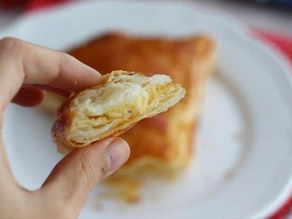 Körtefrangipane egyéni adagokban - Előkészítés lépés 7
