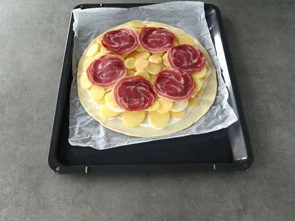 Raclette pite - Előkészítés lépés 3