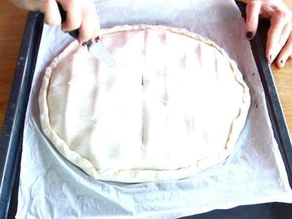 Galette des Rois frangipane (gluténmentes) - Előkészítés lépés 4