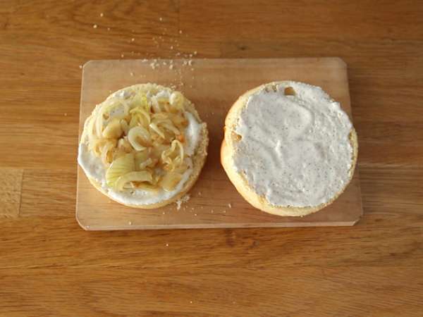 Raclette burger - Előkészítés lépés 3