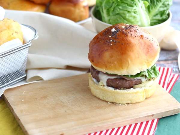 Raclette burger - Előkészítés lépés 6
