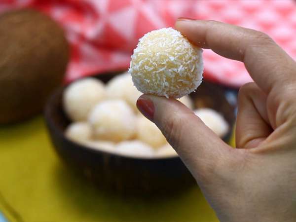 Kókuszdió Brigadeiros - Előkészítés lépés 4