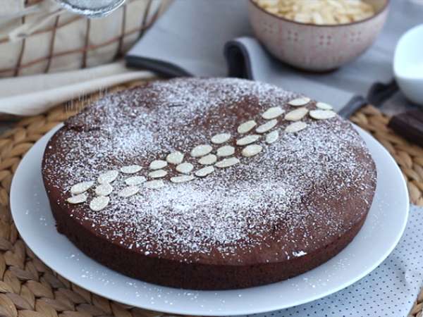 Torta caprese fondante - Előkészítés lépés 4
