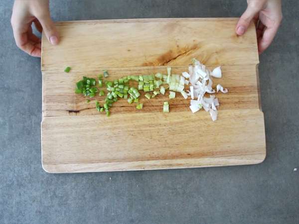 Okonomiyaki - japán omlett - Előkészítés lépés 2