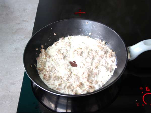 Könnyű tonhalas tészta - Előkészítés lépés 3