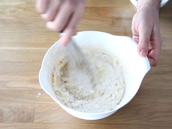 Egyszerű recept a sima, bolyhos madeleine-hez - Előkészítés lépés 1