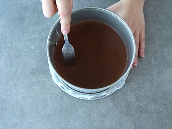 Extra fondant 3 csokoládétorta - Előkészítés lépés 7
