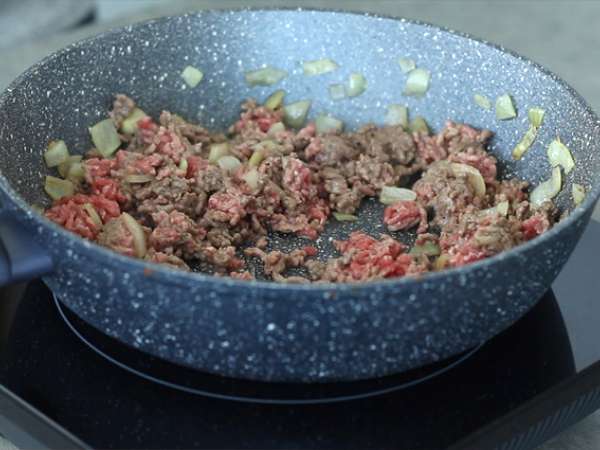 Francia taco - Előkészítés lépés 2