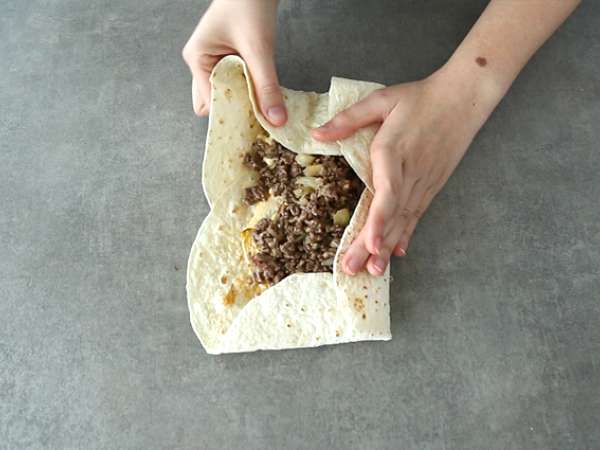 Francia taco - Előkészítés lépés 6