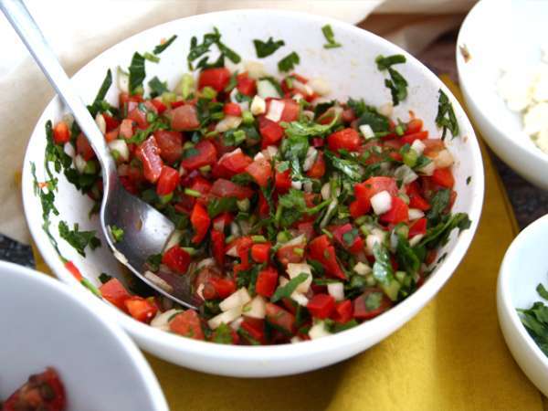 Vegetáriánus taco lencsével - Előkészítés lépés 5