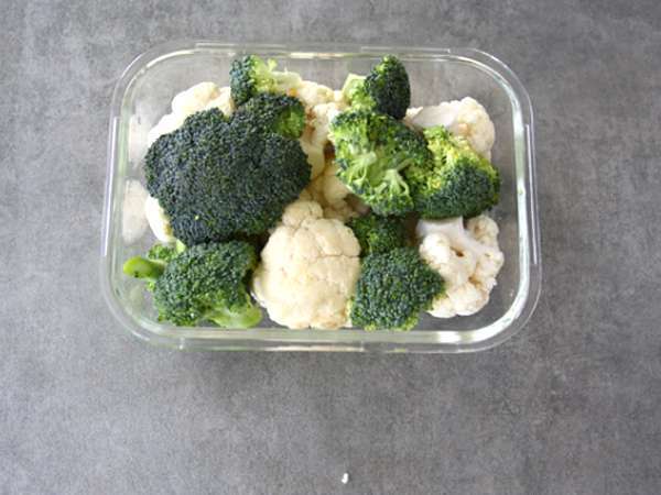 Currys karfiol és brokkoli piték - Előkészítés lépés 1