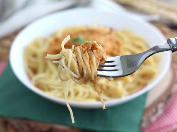 Vörös pesto szósz - Előkészítés lépés 3