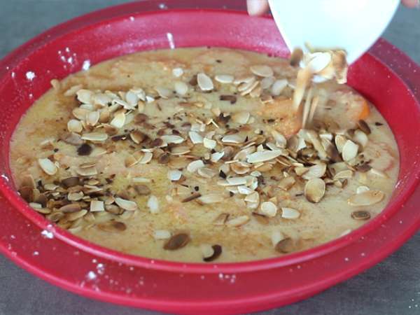 Sárgabarack clafoutis - Előkészítés lépés 5