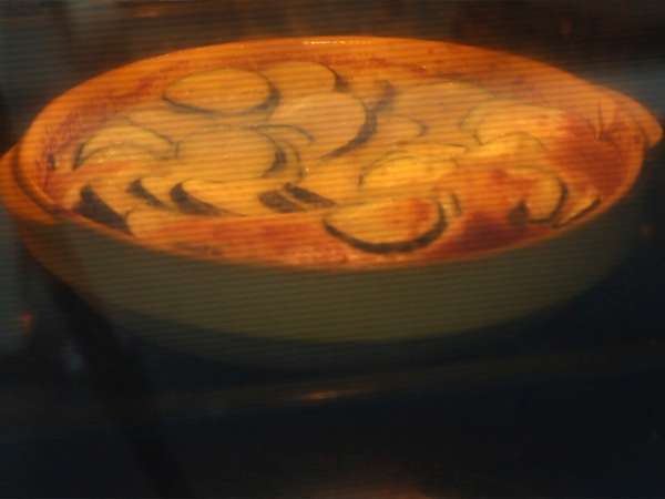 Cukkini és kecskesajtos clafoutis - Előkészítés lépés 3