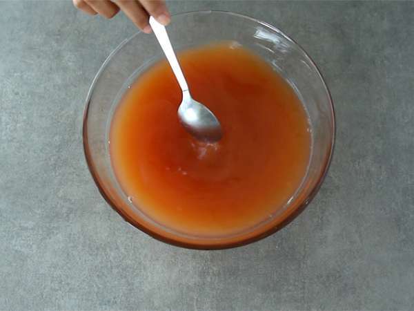 Rózsaszín sangria rozé borral - Előkészítés lépés 1