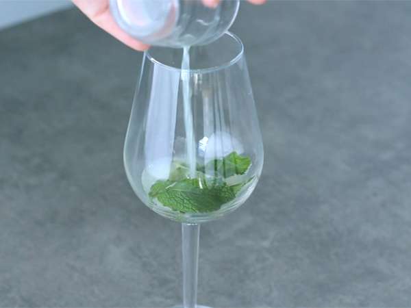 Royal Mojito Proseccóval - Előkészítés lépés 1