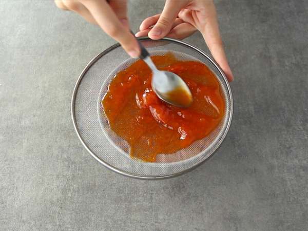Vaníliás panna cotta sárgabarack coulis-szal - Előkészítés lépés 4