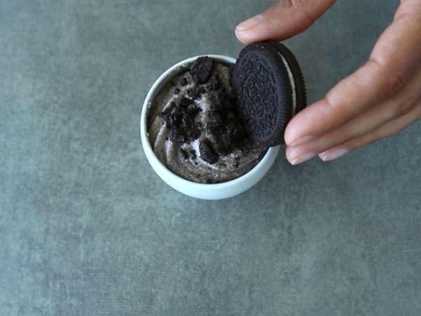 Oreo keksz mousse - Előkészítés lépés 3