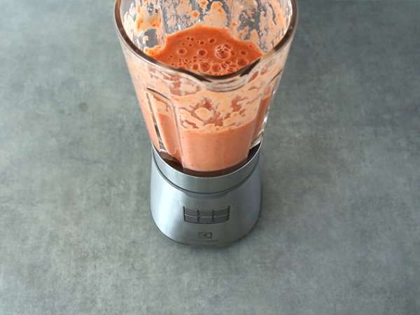 Friss és egyszerű gazpacho - Előkészítés lépés 2