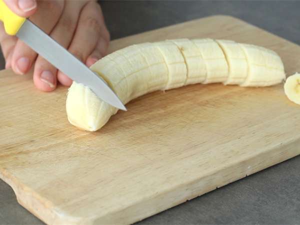 Vegán banán turmix - Előkészítés lépés 1