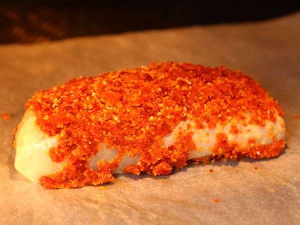Tőkehal chorizo kéregben - Előkészítés lépés 3
