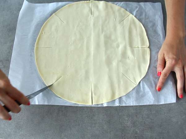 Gyümölcsös csillagtorta - Előkészítés lépés 1