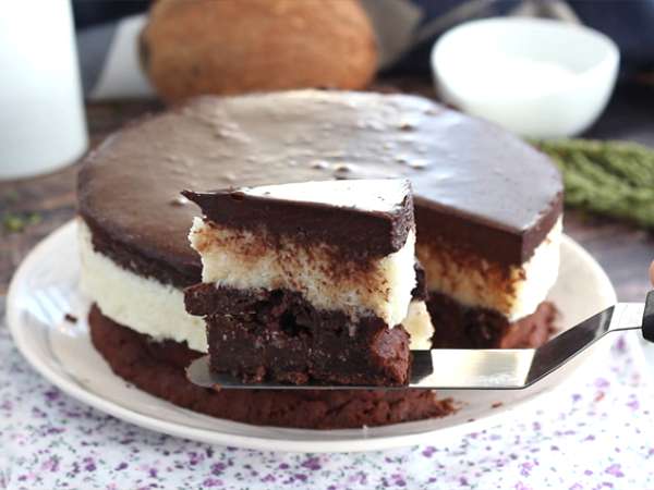 Bounty Brownie - Előkészítés lépés 6