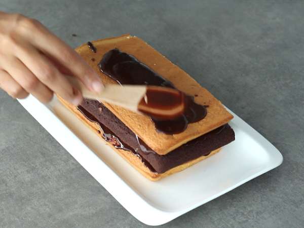 Házi nápolyi torta - Előkészítés lépés 8