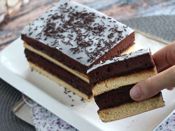 Házi nápolyi torta - Előkészítés lépés 11