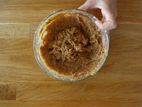 Félig füge, félig szőlő torta - Előkészítés lépés 1