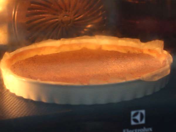 Félig füge, félig szőlő torta - Előkészítés lépés 3