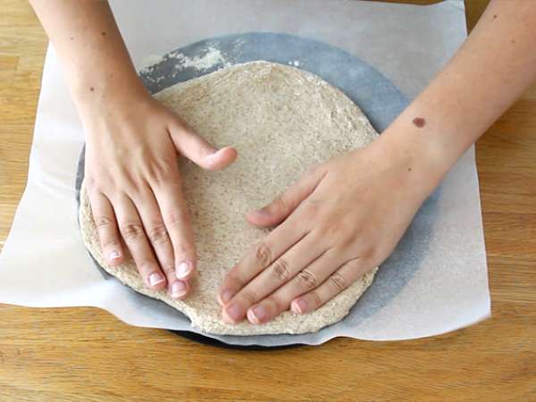 Focaccia cseresznyeparadicsommal - Előkészítés lépés 3