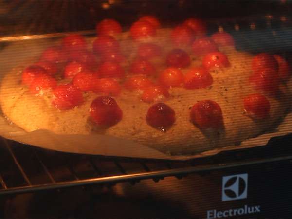 Focaccia cseresznyeparadicsommal - Előkészítés lépés 5