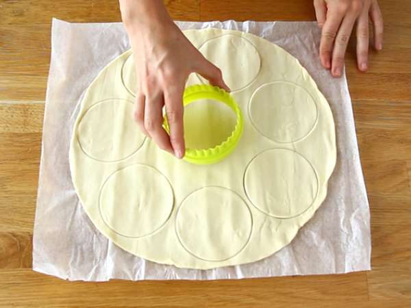 Múmia pizza leveles tészta - Előkészítés lépés 1