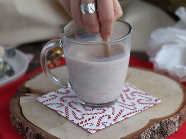 Forró csokoládé nyalókák: étcsokoládé + Carambar - Előkészítés lépés 5