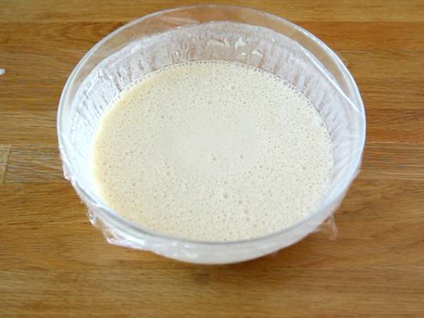 Pastis palacsintatészta - Előkészítés lépés 2