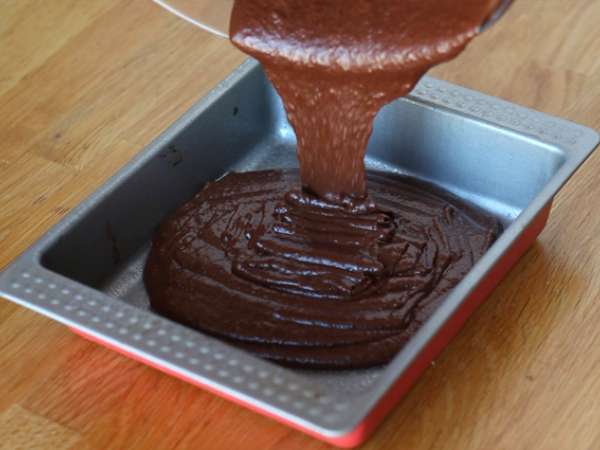 Brownie vaj nélkül - Előkészítés lépés 4
