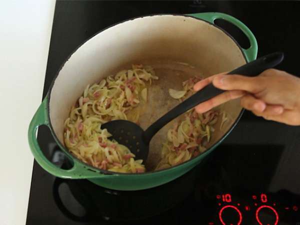 Coq au vin - Előkészítés lépés 1