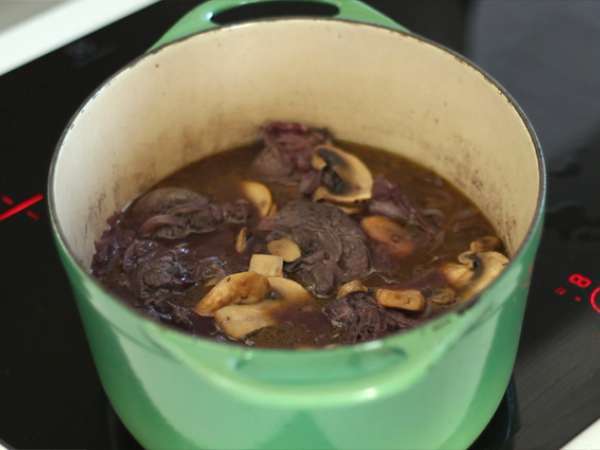 Coq au vin - Előkészítés lépés 5