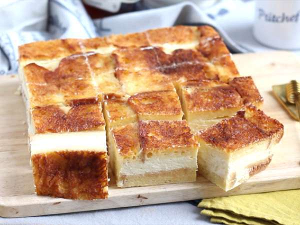 Cheesecake és francia pirítós sajttorta rudak (francia pirítós sajttorta rudak) - Előkészítés lépés 8