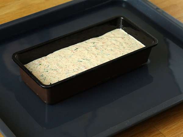 Friss lazac és füstölt lazac terrine - Előkészítés lépés 3