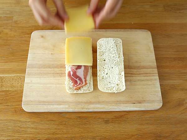 Raclette Panini - Előkészítés lépés 3