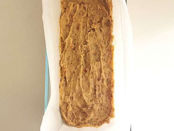 Vegán és gluténmentes házi készítésű Snickers szeletek - Előkészítés lépés 5