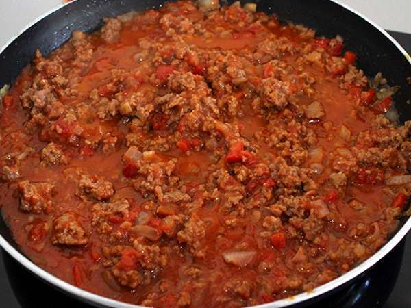 Sloppy Joes Burger - Előkészítés lépés 4