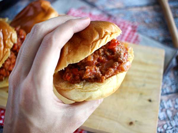 Sloppy Joes Burger - Előkészítés lépés 6