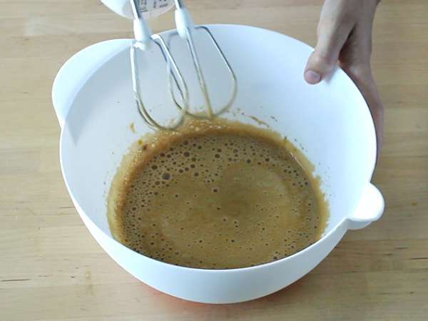 Sárgarépa piskóta sajttorta töltelékkel - Előkészítés lépés 3