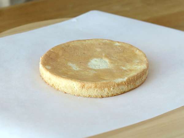 Rétegtorta eperrel és mascarpone krémmel - Előkészítés lépés 7