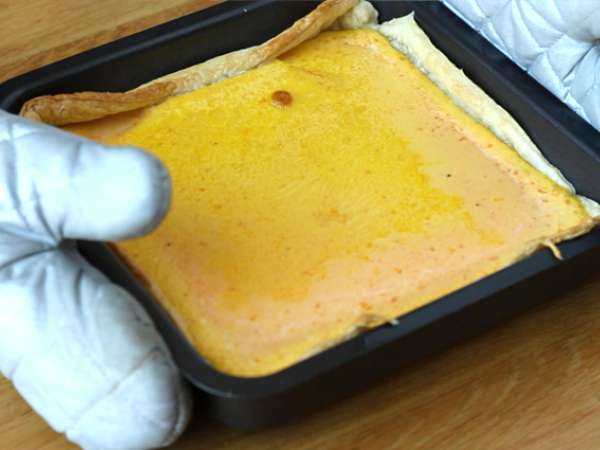 Tavaszi sárgarépa quiche - Előkészítés lépés 4